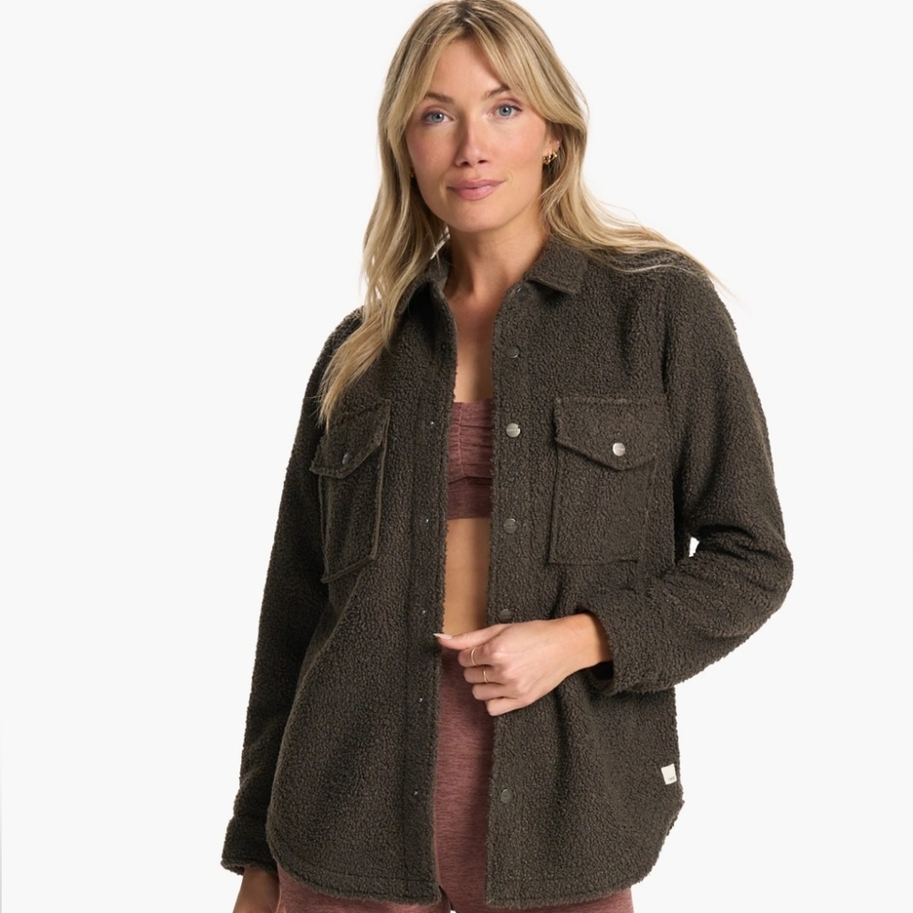 Vuori Sycamore Shirt Jacket Dark Cocoa